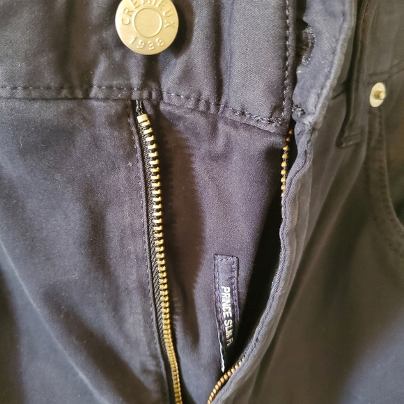 DANIEL CREMIEUX MENS BLUE SLIM FIT PANTS - Picture 3 of 6